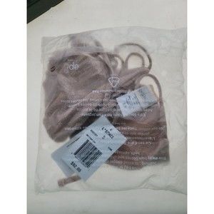 L*Space Shine On Shimmer Brittany Top Champagne Small